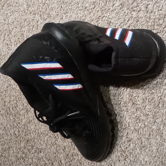 Adidas Predator Edge.3 LL TF Turf Black (Men's Sizes) New Soccer Shoes GX2631 - Picture 3 of 7